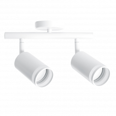 Спот накладной 2xGU-10 белый двойной ML232 Feron