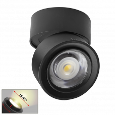 Спот светодиодный накладной 28W 4000K черный Panlight 56030