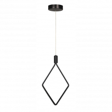 Светильник подвесной Led 1х24W Uras черный