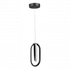 Светильник подвесной Led 1х24W Goktug черный