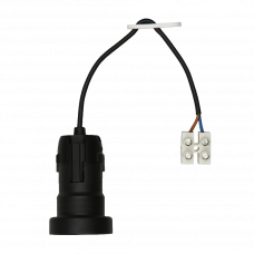 Патрон E27 60W черный Bachmann