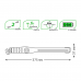 Фонарь Led 8W 500Lm 2100mAh Gauss