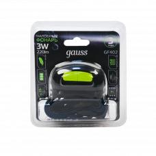 Фонарь Led 3W 220Lm 1200mAh Gauss