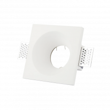 Спот встраиваемый GU10 квадратный гипс 