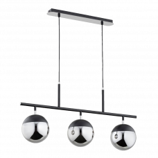 Светильник подвесной 3хE14 Fado silver 62244