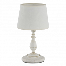 Лампа настольная 1xE27 Roksana White 18538