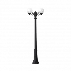 Фонарный столб 2хE27 2.05м черный 