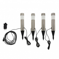 Светильник солнечный Цилиндр 33.5см 13м набор 4шт.