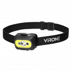 Фонарь налобный Led 3Вт 350ЛМ аккумулятор/датчик Virone