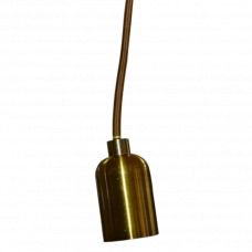 Светильник подвесной 1xE27 Elmos DS-M-004B коричневый