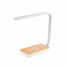 Лампа настольная Led 12Вт 4000K Elmos DT-LM-0014 белый/дерево