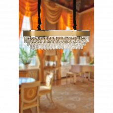 Люстра 85x78см CARLİNO Elipsa золотистый