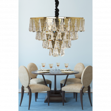 Люстра 65x90см MODERN золотистый