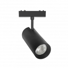 Прожектор светодиодный рельсовый магнитный 18Вт 48В 4000K черный