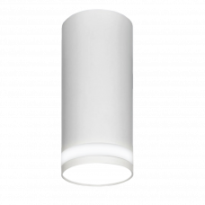 Спот накладной 1xGU10 55x100мм круглый белый 