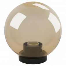 Светильник садовый 350мм золотистый