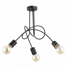 Люстра 3хE27 Tango Black Alfa
