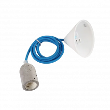 Светильник подвесной E27 синий кабель LED's light