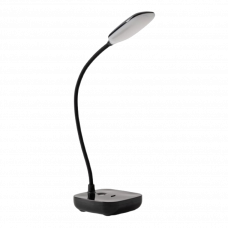 Лампа настольная 7W 3000K-6000K черный 1961-BK