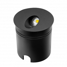 Бра Led 3Вт 4000K IP54 черный 80х97мм круглый 
