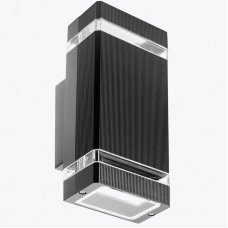 Бра Led 2x35W GU10 IP54 черный