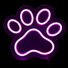 Ночник Neon ЛАПКА 25х25см DPM