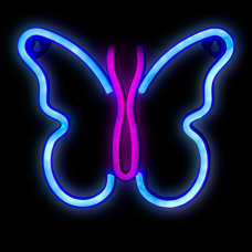 Ночник Neon БАБОЧКА 22.5х19.5см DPM