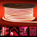 Лента светодиодная 14Вт/м 220В красный 296Led/м COB IP67 Panlight