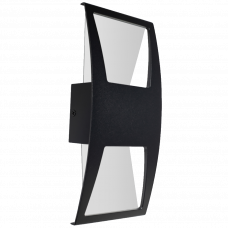 Бра Led 2х5Вт 4000K IP54 черный PL-140072P Panlight
