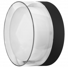 Бра Led 12Вт 4000K IP54 круглый черный PL-13501P Panlight