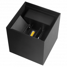 Бра Led 6Вт 4000K IP54 черный PL-WLA06PW-BL Panlight