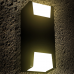 Бра уличное 2xGU10 IP44 черный PL-13272P Panlight
