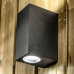 Бра уличное 2xGU10 IP44 черный PL-12682P Panlight
