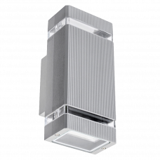 Бра уличное 2xGU10 IP54 серый Nessa 10D-80 Panlight