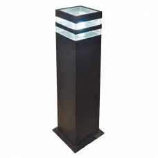 Светильник садово-парковый E27 50см IP44 черный Classic LuminaLed