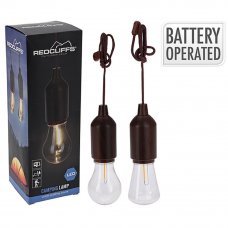 Фонарь подвесной Redcliffs на батарейках 5x17x50см