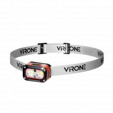 Фонарь налобный Led 3Вт 2700/6500K 300лм 800мAч сенсор Virone