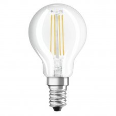 Лампа светодиодная Filament P40 с цоколем E14 4Вт 2700K 470лм Osram