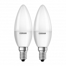 Лампа светодиодная В60 с цоколем E14 7Вт 6500K 2шт.