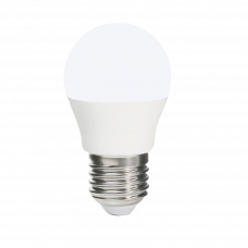 Лампа светодиодная G45 с цоколем E27 9Вт 4000K 