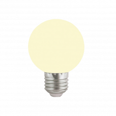 Лампа светодиодная G60 с цоколем E27 3Вт 2700K