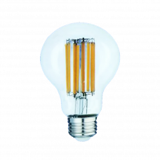 Лампа светодиодная филаментная A60 с цоколем E27 14Вт 4000K 