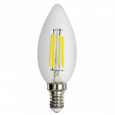 Лампа светодиодная филамент C35 с цоколем E14 5Вт 4000K Panlight