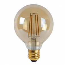 Лампа светодиодная филамент GL8050 с цоколем E27 7Вт 2400K 650лм Osram