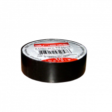 Изолента ПВХ самозатухающая черная 10м