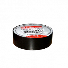 Изолента ПВХ самозатухающая черная 20м