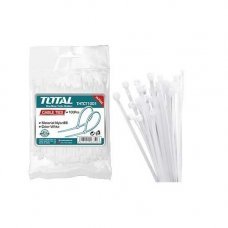 Хомуты кабельные 9х500мм белые 100шт