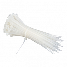 Хомуты 3.6x200мм белые 100шт