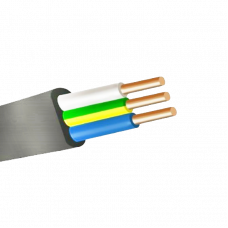 Кабель электрический ВВГ П нг 3х1.5мм<sup>2</sup> серый