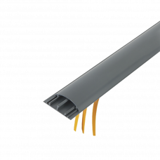 Кабель-канал напольный на самоклейке 50x12мм 2м серый 